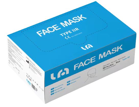 Facemask, Earloop, box/50