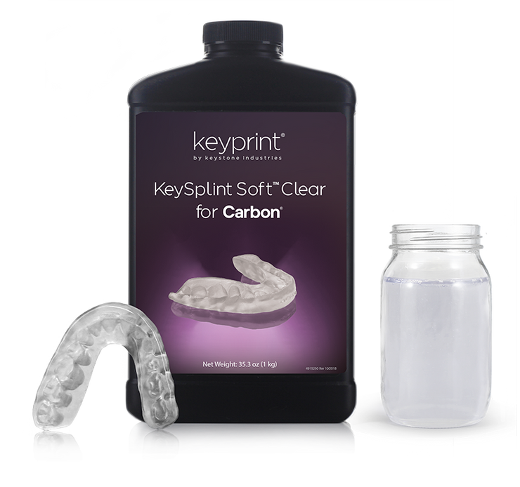 KEYSPLINT SOFT® CLEAR for Carbon® Printers