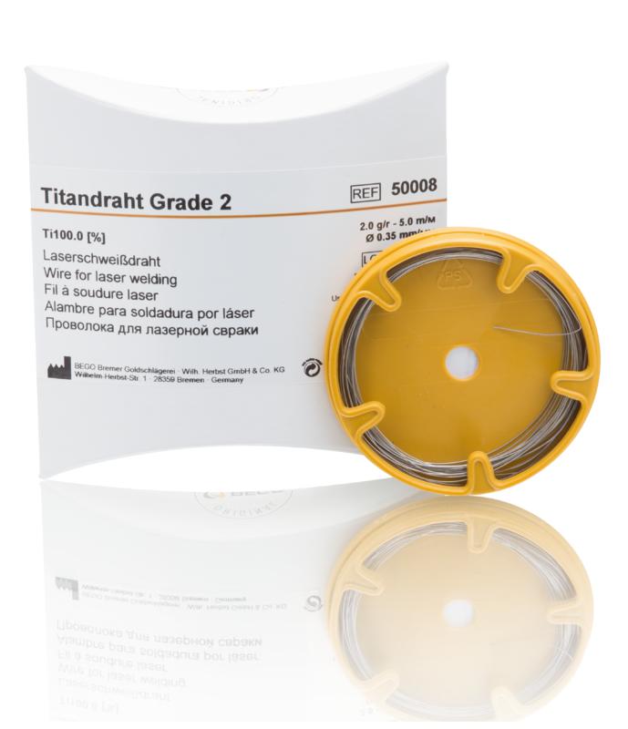 Titandraht Grade 2 (3.7035) – 0,2 Bis 3 Mm Durchmesser, 1–500 Meter, Made In Germany