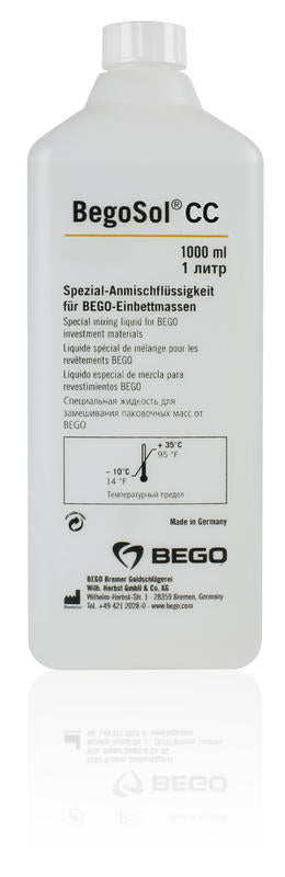 BegoSol:registered: CC: Mixing liquid 1 litre
