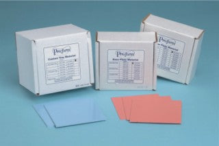 PROFORM TRAY MATERIAL, 3mm (0.125"), pack of 100