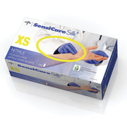 Gloves Nitrile Exam, Sensicare Silk - Box 250