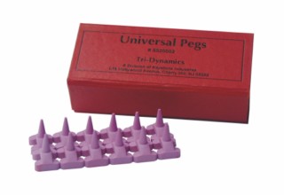 UNIVERSAL PEGS, PACK OF 12